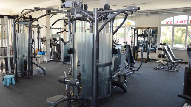 Geräteraum im Fitnessstudio Oederan
